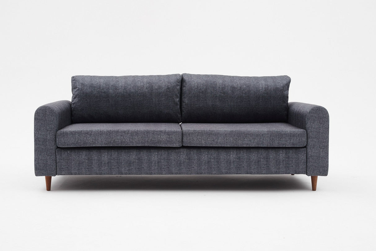 Canapea fixă Salem, Diverse culori, Diverse configurații, Diverse dimensiuni - Antracit - 211x83x86 cm - 3 locuri | SKU: 825BLC2845 | Canapea fixă Salem, varianta Antracit - 211x83x86 cm - 3 locuri, produs pentru amenajarea locuinței, disponibil online în România la CasaMob