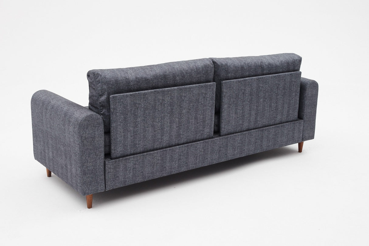 Canapea fixă Salem, Diverse culori, Diverse configurații, Diverse dimensiuni - Antracit - 211x83x86 cm - 3 locuri | SKU: 825BLC2845 | Canapea fixă Salem, varianta Antracit - 211x83x86 cm - 3 locuri, produs pentru amenajarea locuinței, disponibil online în România la CasaMob
