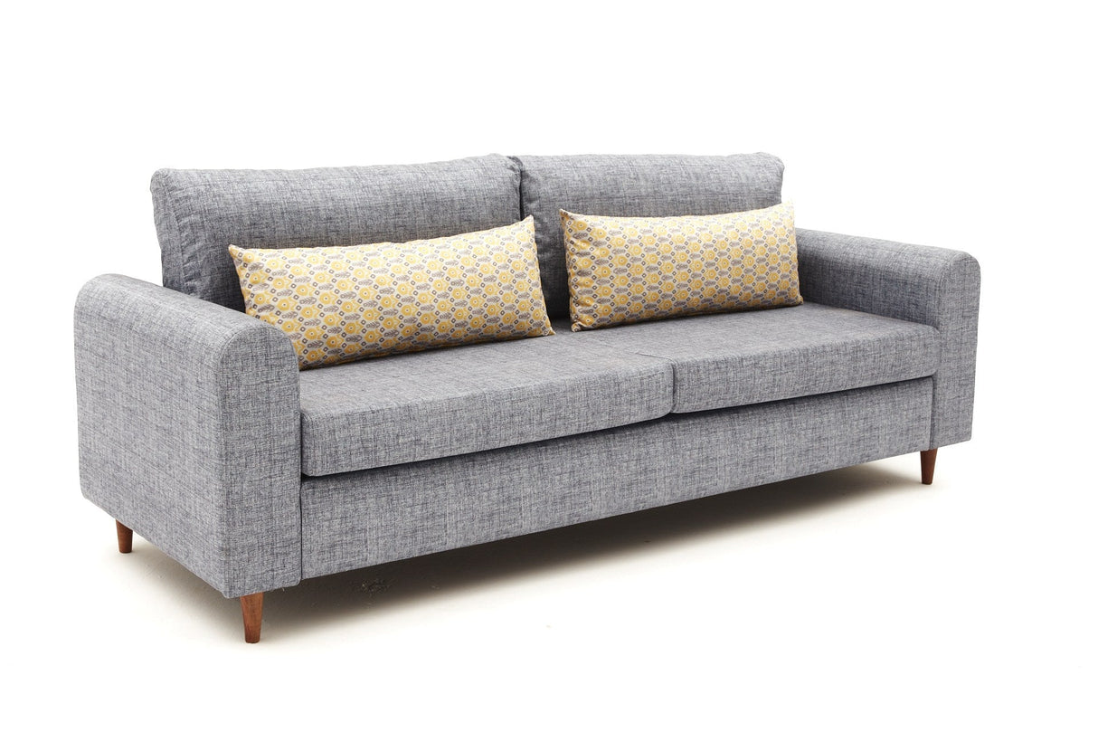 Canapea fixă Salem, Diverse culori, Diverse configurații, Diverse dimensiuni - Gri - 211x83x86 cm - 3 locuri | SKU: 825BLC2846 | Canapea fixă Salem, varianta Gri - 211x83x86 cm - 3 locuri, produs pentru amenajarea locuinței, disponibil online în România la CasaMob