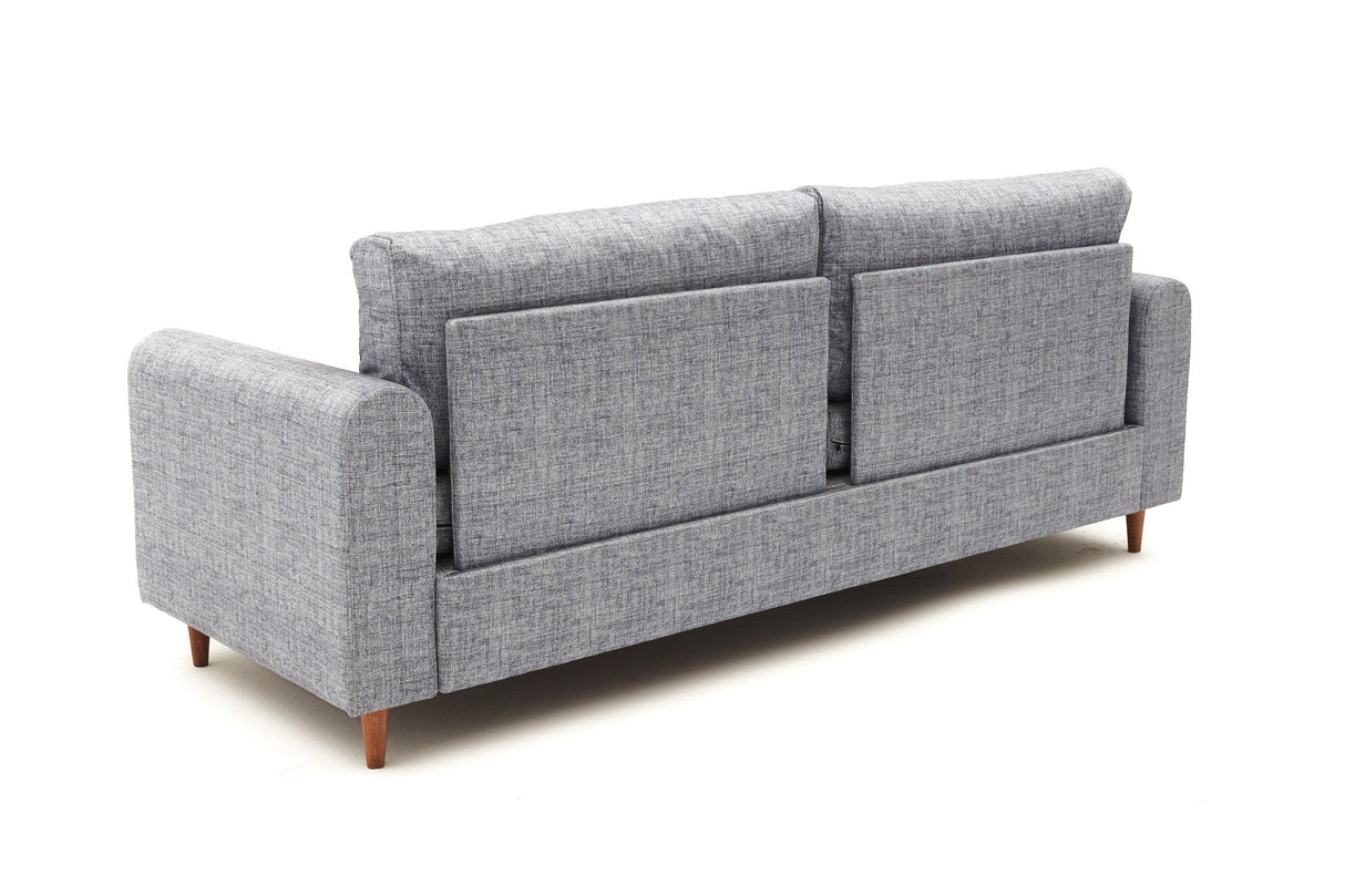 Canapea fixă Salem, Diverse culori, Diverse configurații, Diverse dimensiuni - Gri - 211x83x86 cm - 3 locuri | SKU: 825BLC2846 | Canapea fixă Salem, varianta Gri - 211x83x86 cm - 3 locuri, produs pentru amenajarea locuinței, disponibil online în România la CasaMob