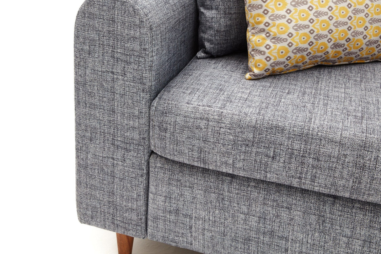 Canapea fixă Salem, Diverse culori, Diverse configurații, Diverse dimensiuni - Gri - 211x83x86 cm - 3 locuri | SKU: 825BLC2846 | Canapea fixă Salem, varianta Gri - 211x83x86 cm - 3 locuri, produs pentru amenajarea locuinței, disponibil online în România la CasaMob