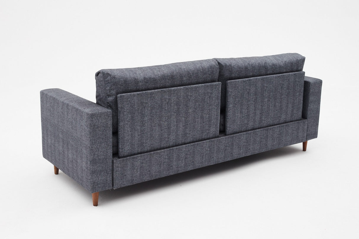 Canapea fixă Step, Diverse culori, Diverse configurații, Diverse dimensiuni - Antracit - 211x83x86 cm - 3 locuri | SKU: 825BLC2848 | Canapea fixă Step, varianta Antracit - 211x83x86 cm - 3 locuri, produs pentru amenajarea locuinței, disponibil online în România la CasaMob
