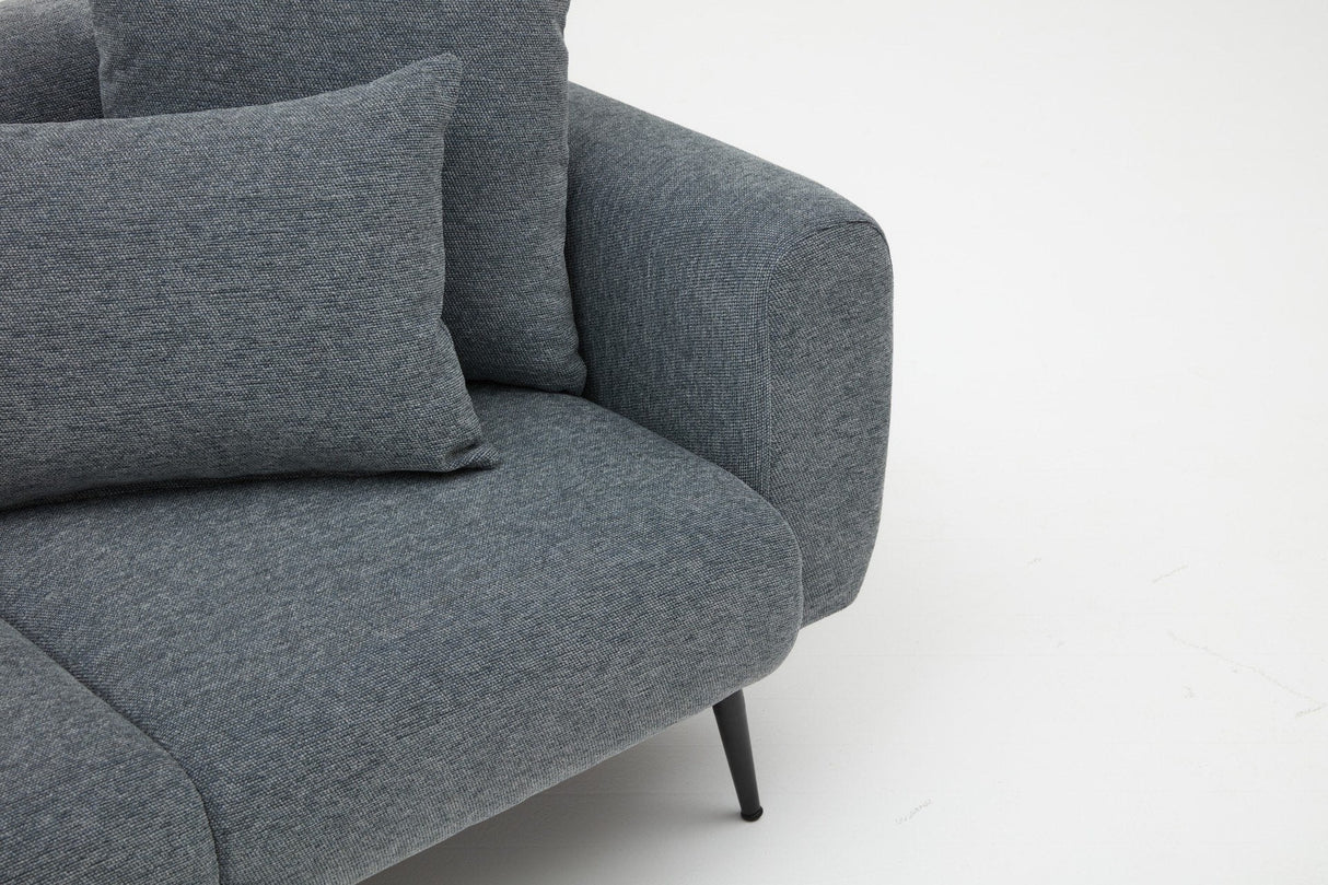 Canapea fixă Side, Diverse culori, Diverse configurații, Diverse dimensiuni - Antracit - 171x82x77 cm - 2 locuri | SKU: 825BLC2853 | Canapea fixă Side, varianta Antracit - 171x82x77 cm - 2 locuri, produs pentru amenajarea locuinței, disponibil online în România la CasaMob