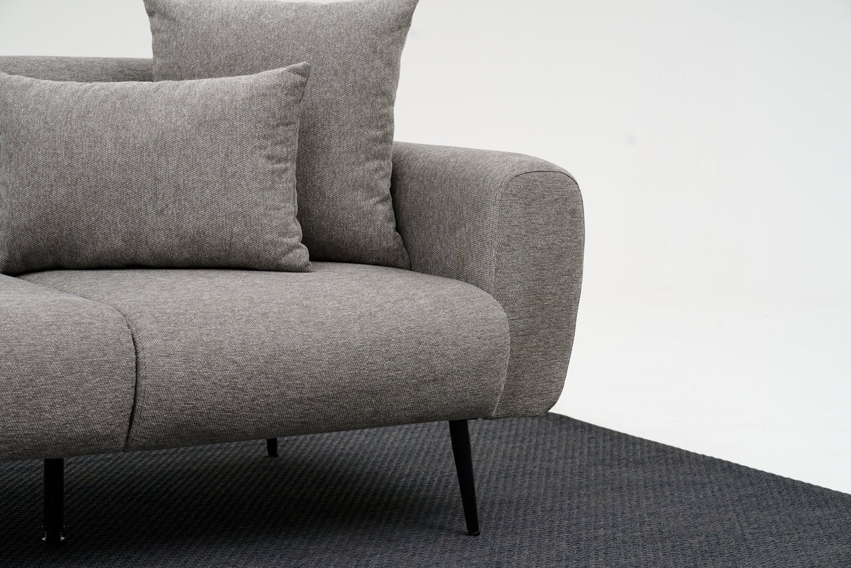 Canapea fixă Side, Diverse culori, Diverse configurații, Diverse dimensiuni - Gri deschis - 171x82x77 cm - 2 locuri | SKU: 825BLC2881 | Canapea fixă Side, varianta Gri deschis - 171x82x77 cm - 2 locuri, produs pentru amenajarea locuinței, disponibil online în România la CasaMob