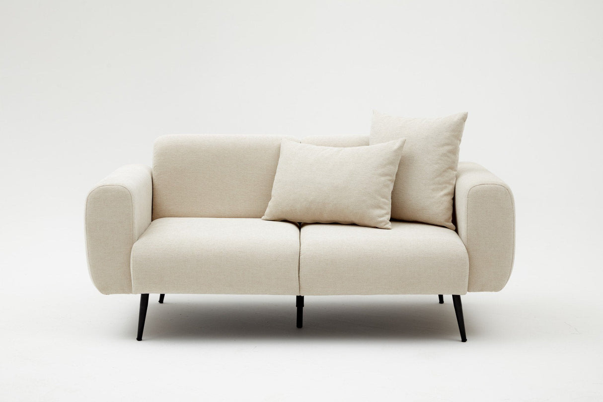 Canapea fixă Side, Diverse culori, Diverse configurații, Diverse dimensiuni - Crem - 171x82x77 cm - 2 locuri | SKU: 825BLC2852 | Canapea fixă Side, varianta Crem - 171x82x77 cm - 2 locuri, produs pentru amenajarea locuinței, disponibil online în România la CasaMob