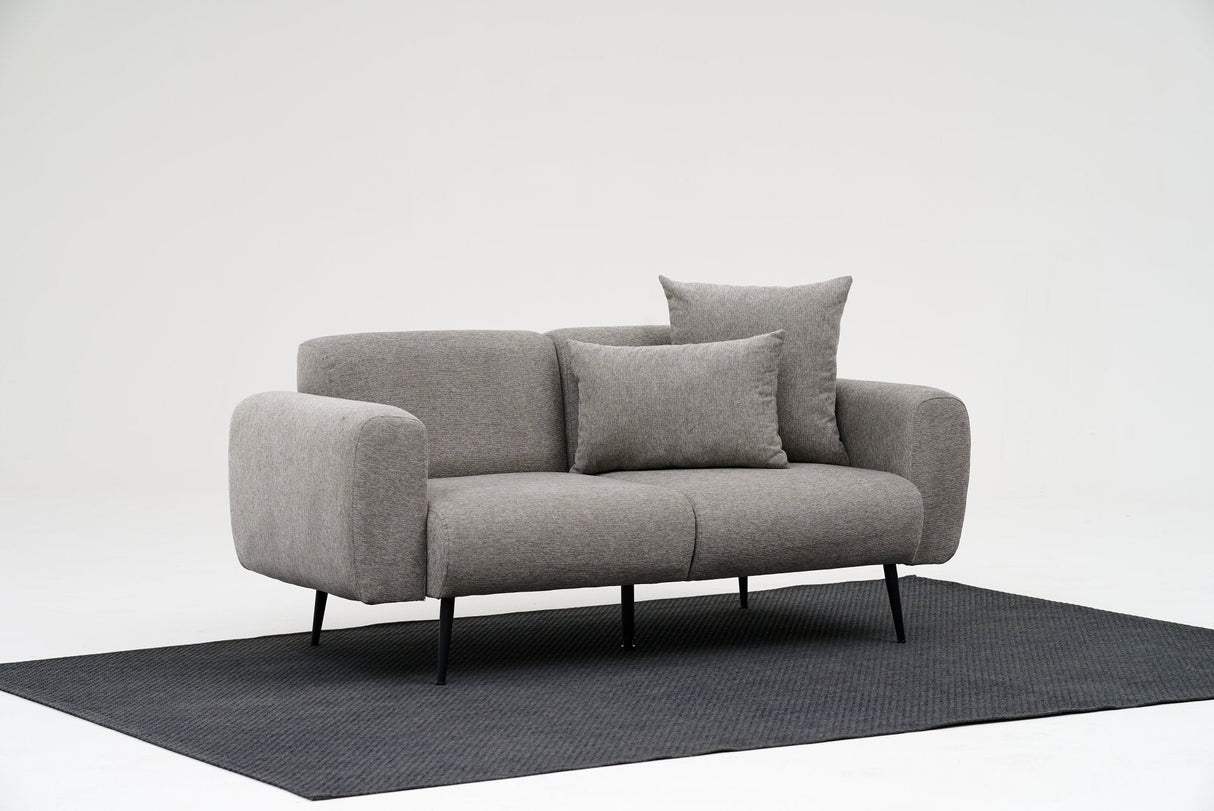 Canapea fixă Side, Diverse culori, Diverse configurații, Diverse dimensiuni - Gri deschis - 171x82x77 cm - 2 locuri | SKU: 825BLC2881 | Canapea fixă Side, varianta Gri deschis - 171x82x77 cm - 2 locuri, produs pentru amenajarea locuinței, disponibil online în România la CasaMob