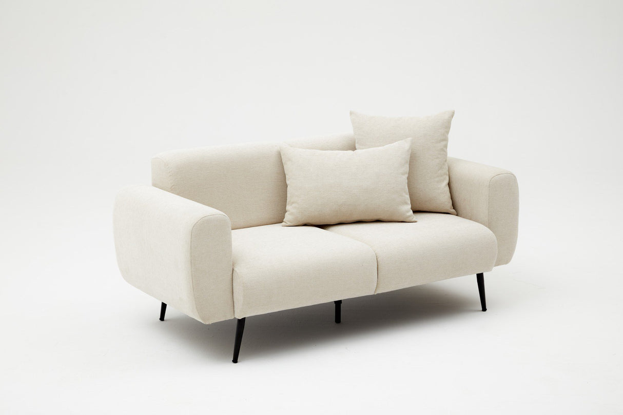 Canapea fixă Side, Diverse culori, Diverse configurații, Diverse dimensiuni - Crem - 171x82x77 cm - 2 locuri | SKU: 825BLC2852 | Canapea fixă Side, varianta Crem - 171x82x77 cm - 2 locuri, produs pentru amenajarea locuinței, disponibil online în România la CasaMob