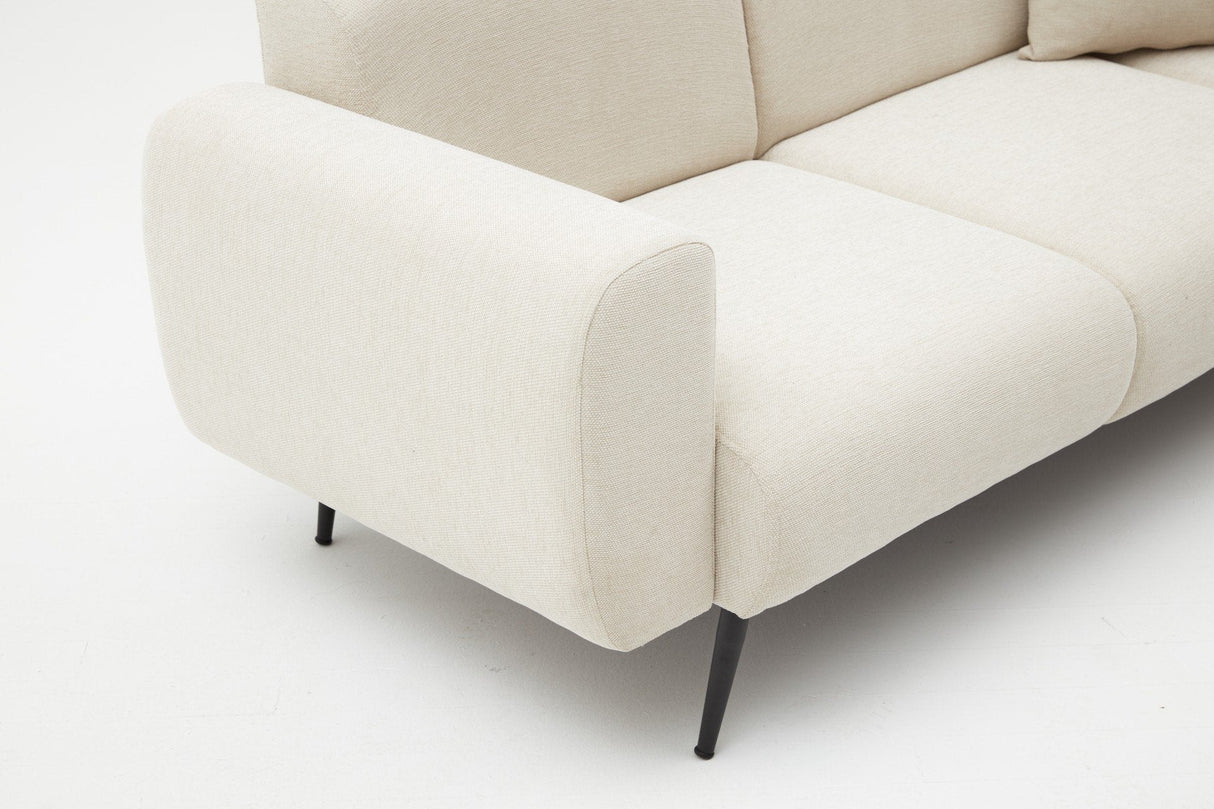 Canapea fixă Side, Diverse culori, Diverse configurații, Diverse dimensiuni - Crem - 235x82x77 cm - 3 locuri | SKU: 825BLC2854 | Canapea fixă Side, varianta Crem - 235x82x77 cm - 3 locuri, produs pentru amenajarea locuinței, disponibil online în România la CasaMob