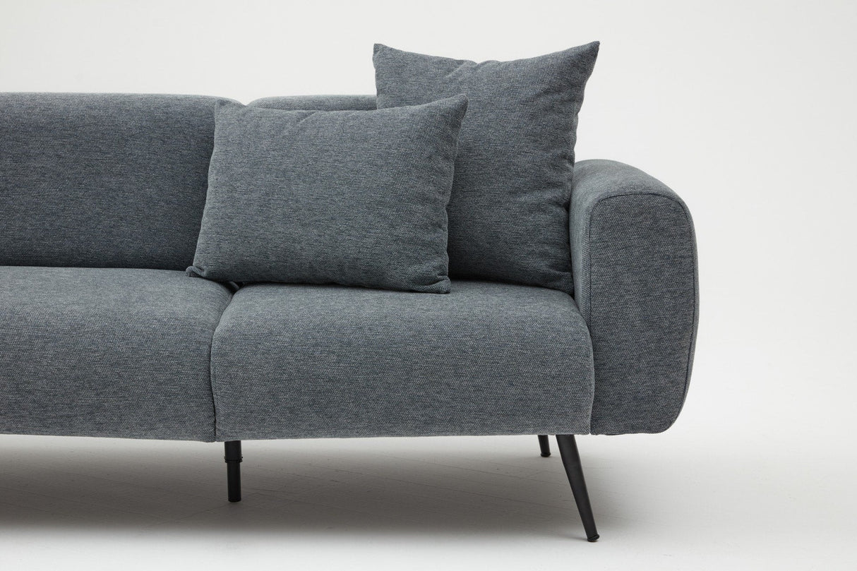 Canapea fixă Side, Diverse culori, Diverse configurații, Diverse dimensiuni - Antracit - 235x82x77 cm - 3 locuri | SKU: 825BLC2855 | Canapea fixă Side, varianta Antracit - 235x82x77 cm - 3 locuri, produs pentru amenajarea locuinței, disponibil online în România la CasaMob