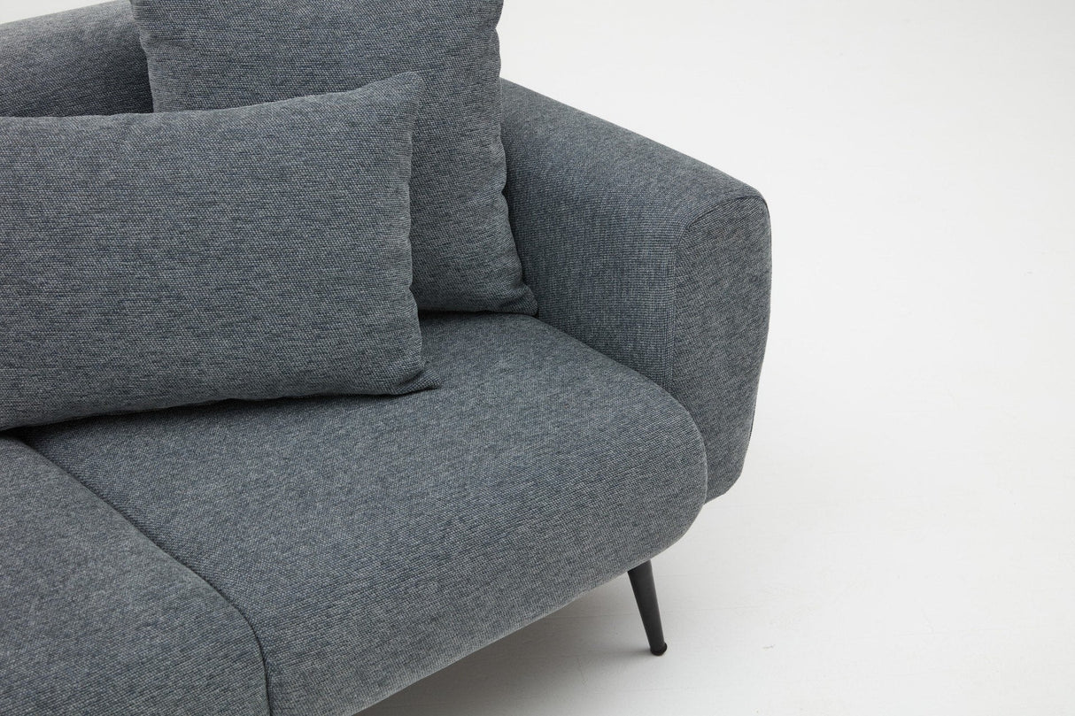 Canapea fixă Side, Diverse culori, Diverse configurații, Diverse dimensiuni - Antracit - 235x82x77 cm - 3 locuri | SKU: 825BLC2855 | Canapea fixă Side, varianta Antracit - 235x82x77 cm - 3 locuri, produs pentru amenajarea locuinței, disponibil online în România la CasaMob