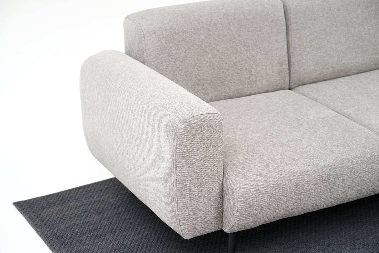 Canapea fixă Side, Diverse culori, Diverse configurații, Diverse dimensiuni - Gri deschis - 235x82x77 cm - 3 locuri | SKU: 825BLC2882 | Canapea fixă Side, varianta Gri deschis - 235x82x77 cm - 3 locuri, produs pentru amenajarea locuinței, disponibil online în România la CasaMob