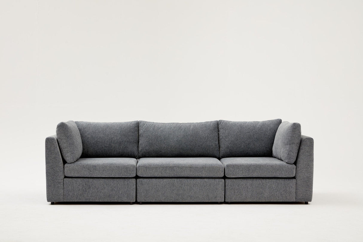 Canapea fixă 3 locuri Mottona 3-Seat, Diverse culori, 90x90x84 cm - Gri | SKU: 825BLC2867 | Canapea fixă 3 locuri Mottona 3-Seat, 90x90x84 cm, varianta Gri, produs pentru amenajarea locuinței, disponibil online în România la CasaMob
