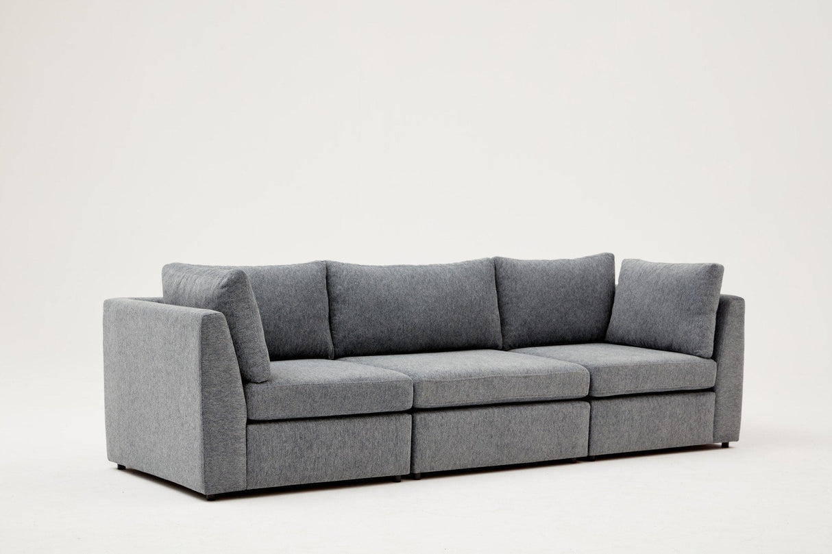 Canapea fixă 3 locuri Mottona 3-Seat, Diverse culori, 90x90x84 cm - Gri | SKU: 825BLC2867 | Canapea fixă 3 locuri Mottona 3-Seat, 90x90x84 cm, varianta Gri, produs pentru amenajarea locuinței, disponibil online în România la CasaMob