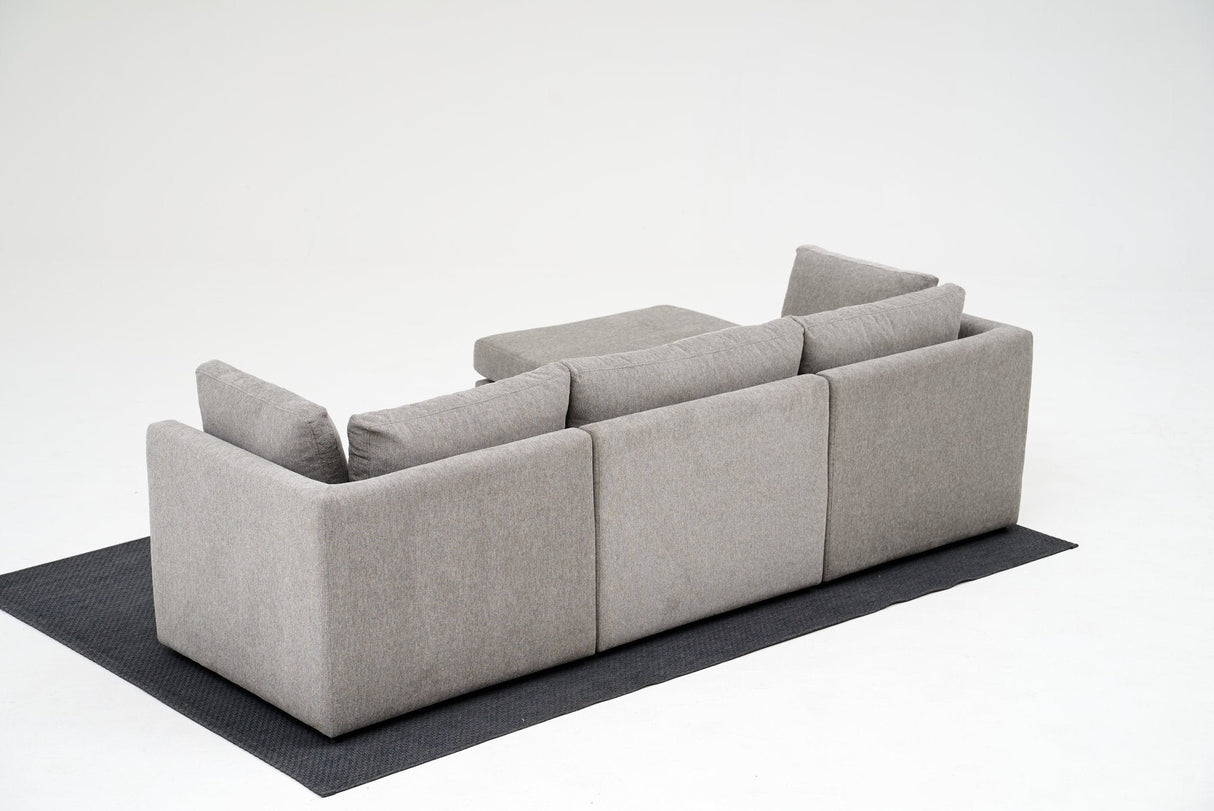 Canapea fixă 3 locuri Mottona 3-Seat, Diverse culori, 90x90x84 cm - Gri deschis | SKU: 825BLC2877 | Canapea fixă 3 locuri Mottona 3-Seat, 90x90x84 cm, varianta Gri deschis, produs pentru amenajarea locuinței, disponibil online în România la CasaMob