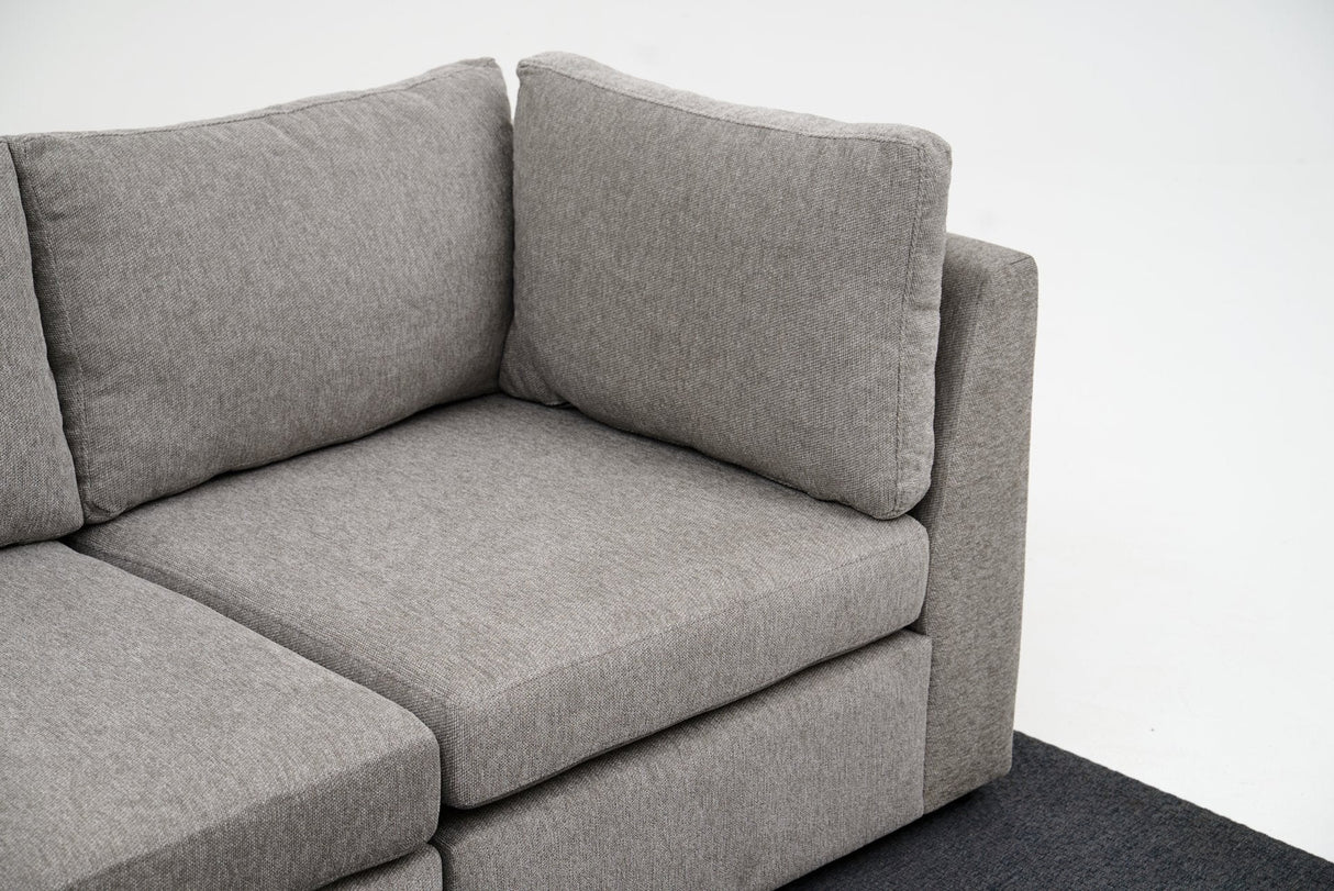 Canapea fixă 2 locuri Mottona 2-Seat, Diverse culori, 90x90x84 cm - Gri deschis | SKU: 825BLC2878 | Canapea fixă 2 locuri Mottona 2-Seat, 90x90x84 cm, varianta Gri deschis, produs pentru amenajarea locuinței, disponibil online în România la CasaMob