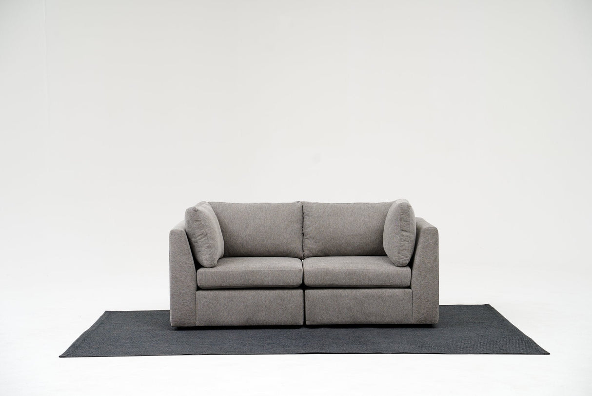 Canapea fixă 2 locuri Mottona 2-Seat, Diverse culori, 90x90x84 cm - Gri deschis | SKU: 825BLC2878 | Canapea fixă 2 locuri Mottona 2-Seat, 90x90x84 cm, varianta Gri deschis, produs pentru amenajarea locuinței, disponibil online în România la CasaMob