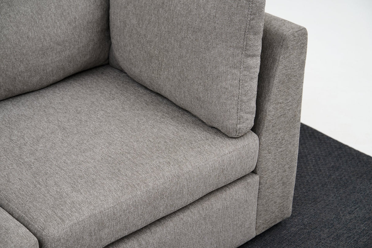 Canapea fixă 2 locuri Mottona 2-Seat, Diverse culori, 90x90x84 cm - Gri deschis | SKU: 825BLC2878 | Canapea fixă 2 locuri Mottona 2-Seat, 90x90x84 cm, varianta Gri deschis, produs pentru amenajarea locuinței, disponibil online în România la CasaMob
