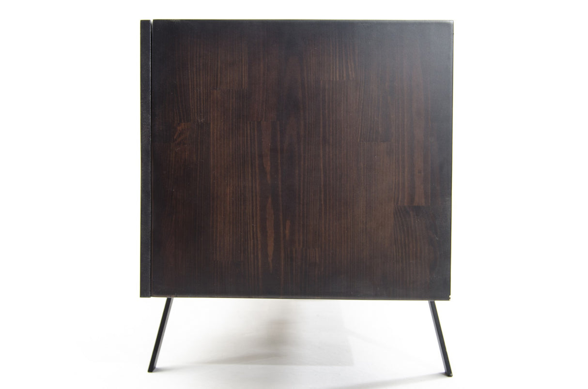 Comodă TV Pingla, Maro închis, 185x50x65 cm