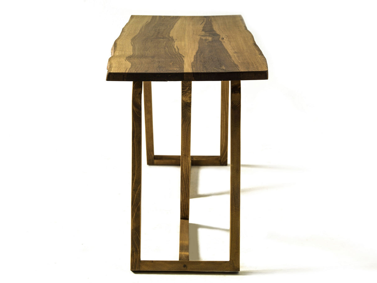 Masă dining Saiza, Stejar, 149x55x79 cm