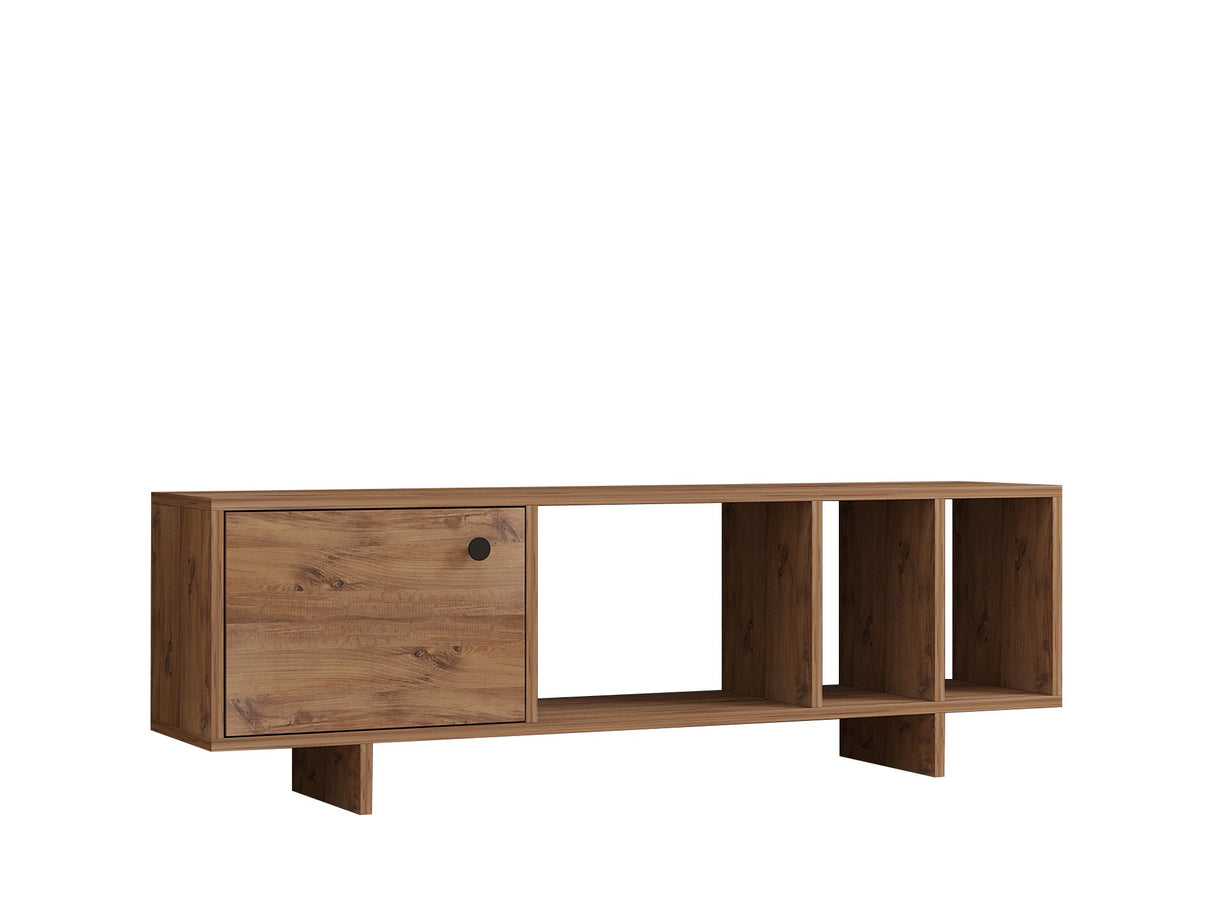 Comodă TV Folsom, Pin atlantic, 140x29x45 cm