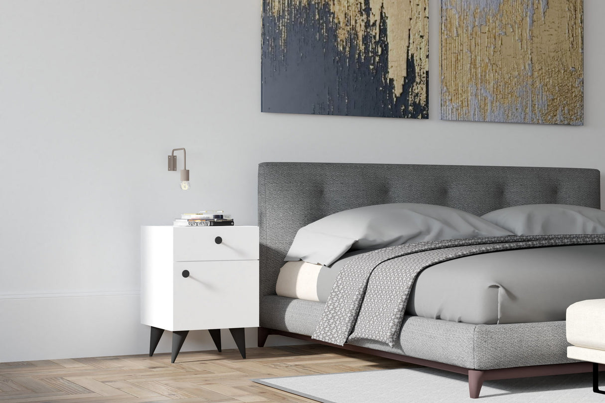 Noptieră Pila, Diverse culori, Diverse dimensiuni - Alb - 40x42x60 cm | SKU: 835PUQ2711 | Noptieră Pila, varianta Alb - 40x42x60 cm, produs pentru amenajarea locuinței, disponibil online în România la CasaMob
