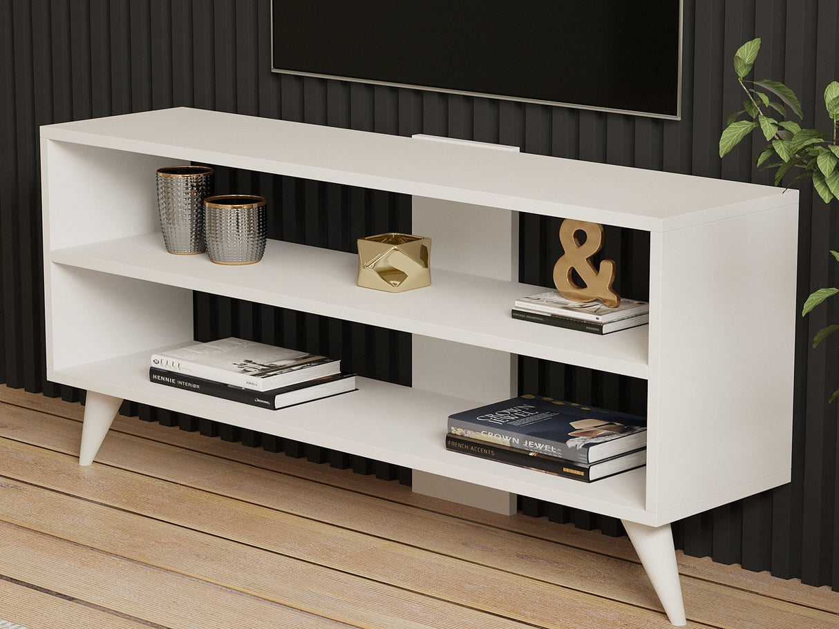 Comodă TV One, Diverse culori, 120x30x50 cm - Alb | SKU: 835PUQ3018 | Comodă TV One, 120x30x50 cm, varianta Alb, produs pentru amenajarea locuinței, disponibil online în România la CasaMob