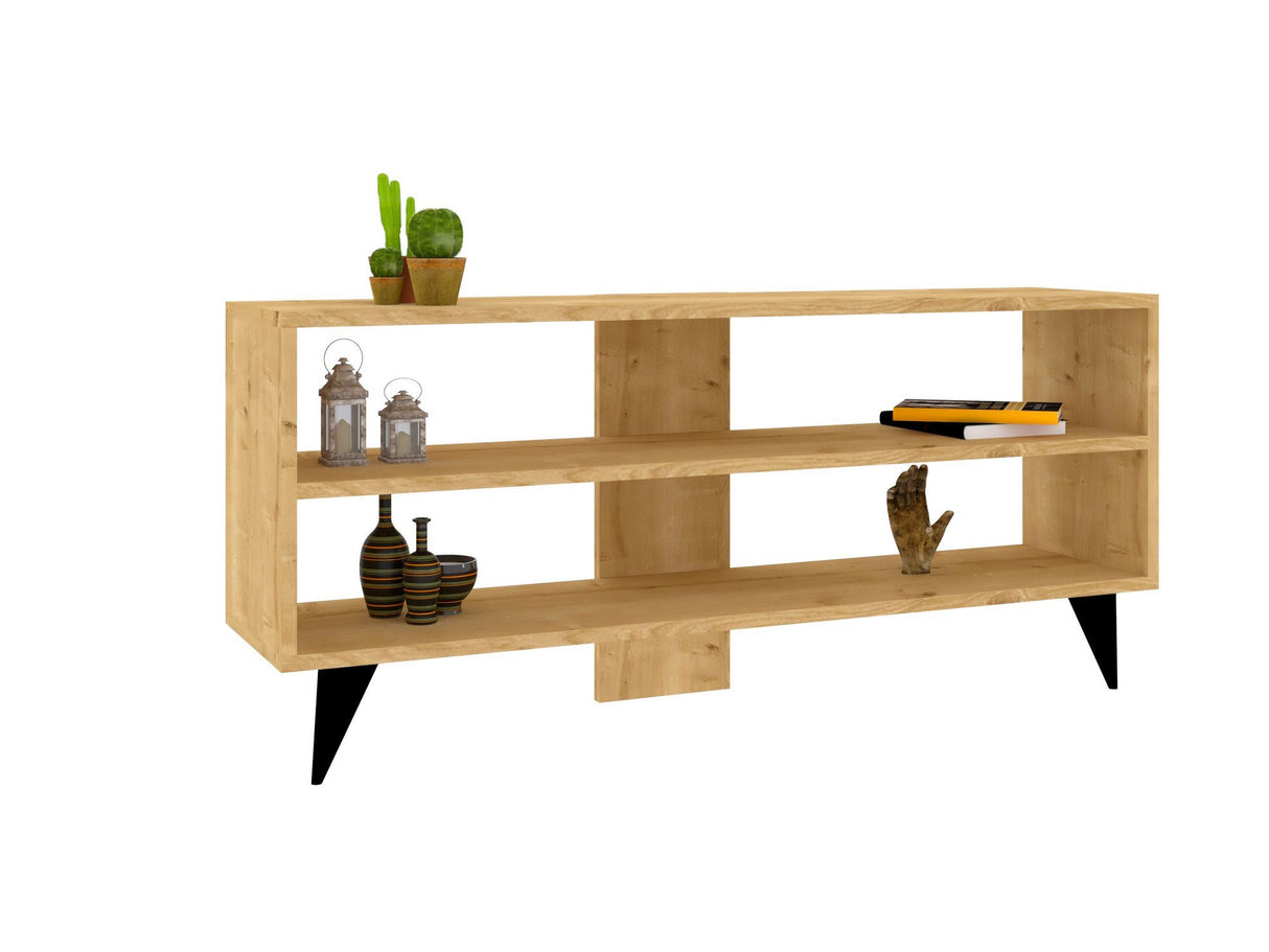 Comodă TV One, Diverse culori, 120x30x50 cm - Stejar | SKU: 835PUQ3037 | Comodă TV One, 120x30x50 cm, varianta Stejar, produs pentru amenajarea locuinței, disponibil online în România la CasaMob