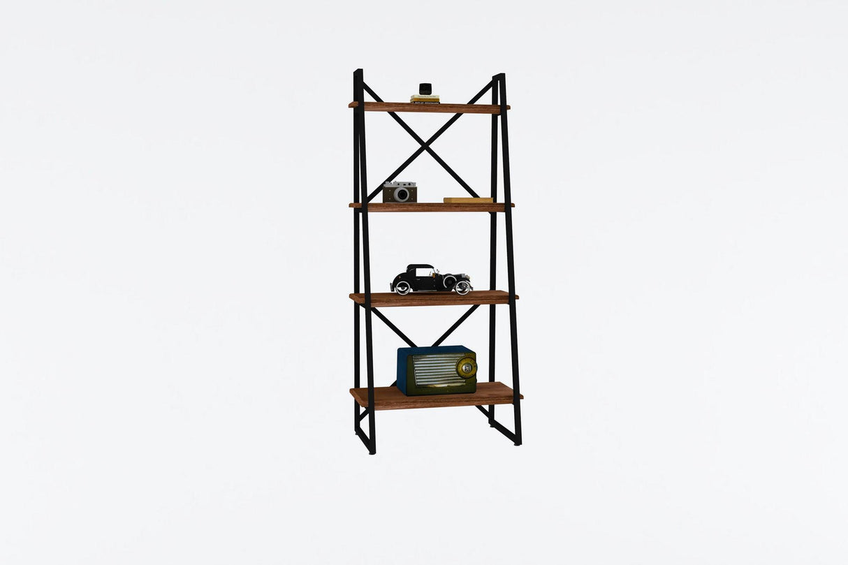 Bibliotecă Alaro, Diverse culori, Diverse dimensiuni - Nuc - 66x30x150 cm | SKU: 835PUQ3624 | Bibliotecă Alaro, varianta Nuc - 66x30x150 cm, produs pentru amenajarea locuinței, disponibil online în România la CasaMob