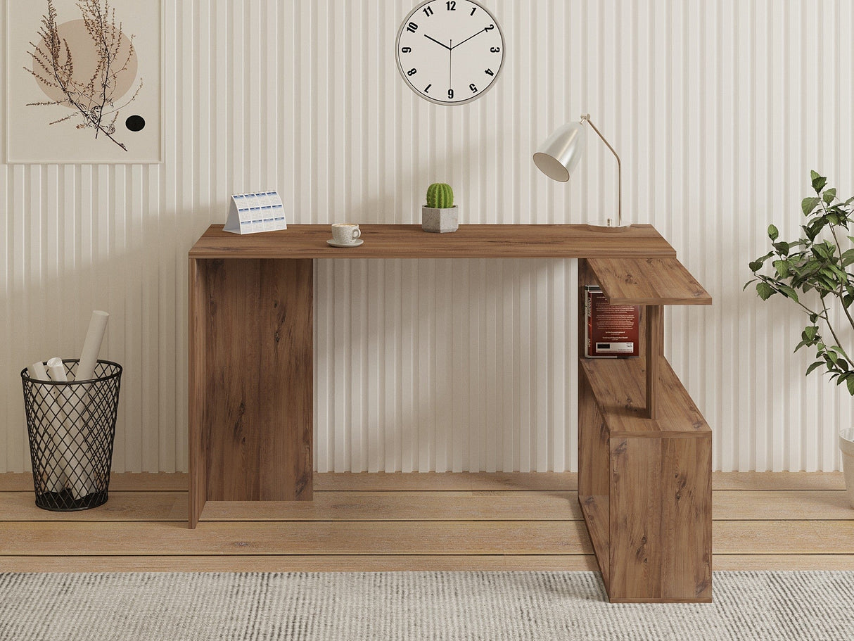 Birou Cayko, Diverse culori, 130x50x74 cm - Pin atlantic | SKU: 835PUQ3823 | Birou Cayko, 130x50x74 cm, varianta Pin atlantic, produs pentru amenajarea locuinței, disponibil online în România la CasaMob