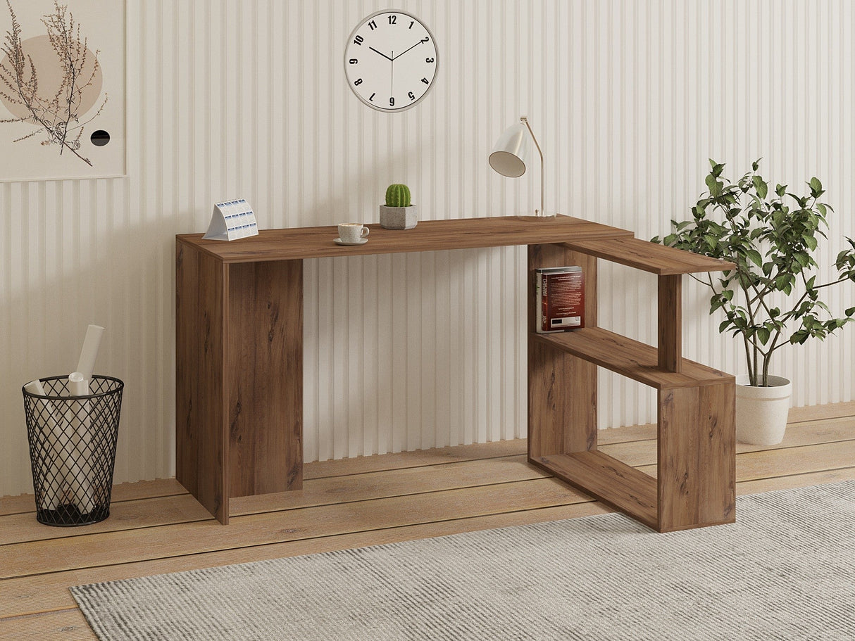 Birou Cayko, Diverse culori, 130x50x74 cm - Pin atlantic | SKU: 835PUQ3823 | Birou Cayko, 130x50x74 cm, varianta Pin atlantic, produs pentru amenajarea locuinței, disponibil online în România la CasaMob