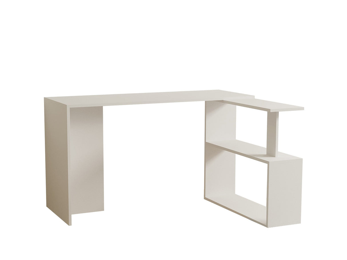 Birou Cayko, Diverse culori, 130x50x74 cm - Alb | SKU: 835PUQ3824 | Birou Cayko, 130x50x74 cm, varianta Alb, produs pentru amenajarea locuinței, disponibil online în România la CasaMob
