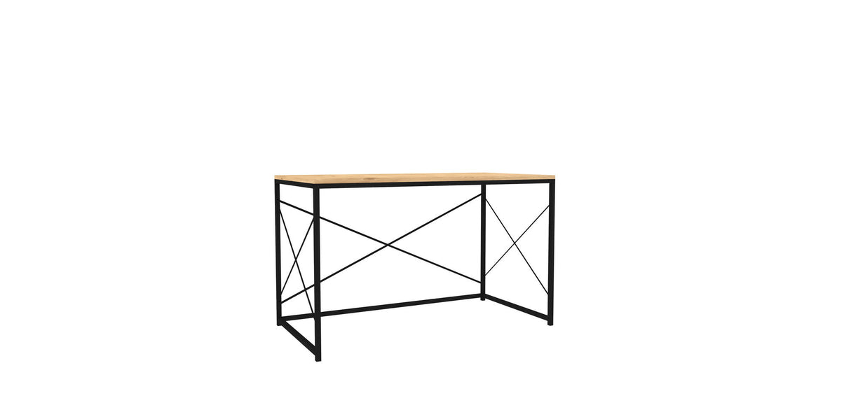 Birou Work, Diverse culori, 121x60x72 cm - Sapphire - Negru | SKU: 835PUQ3833 | Birou Work, 121x60x72 cm, varianta Sapphire - Negru, produs pentru amenajarea locuinței, disponibil online în România la CasaMob