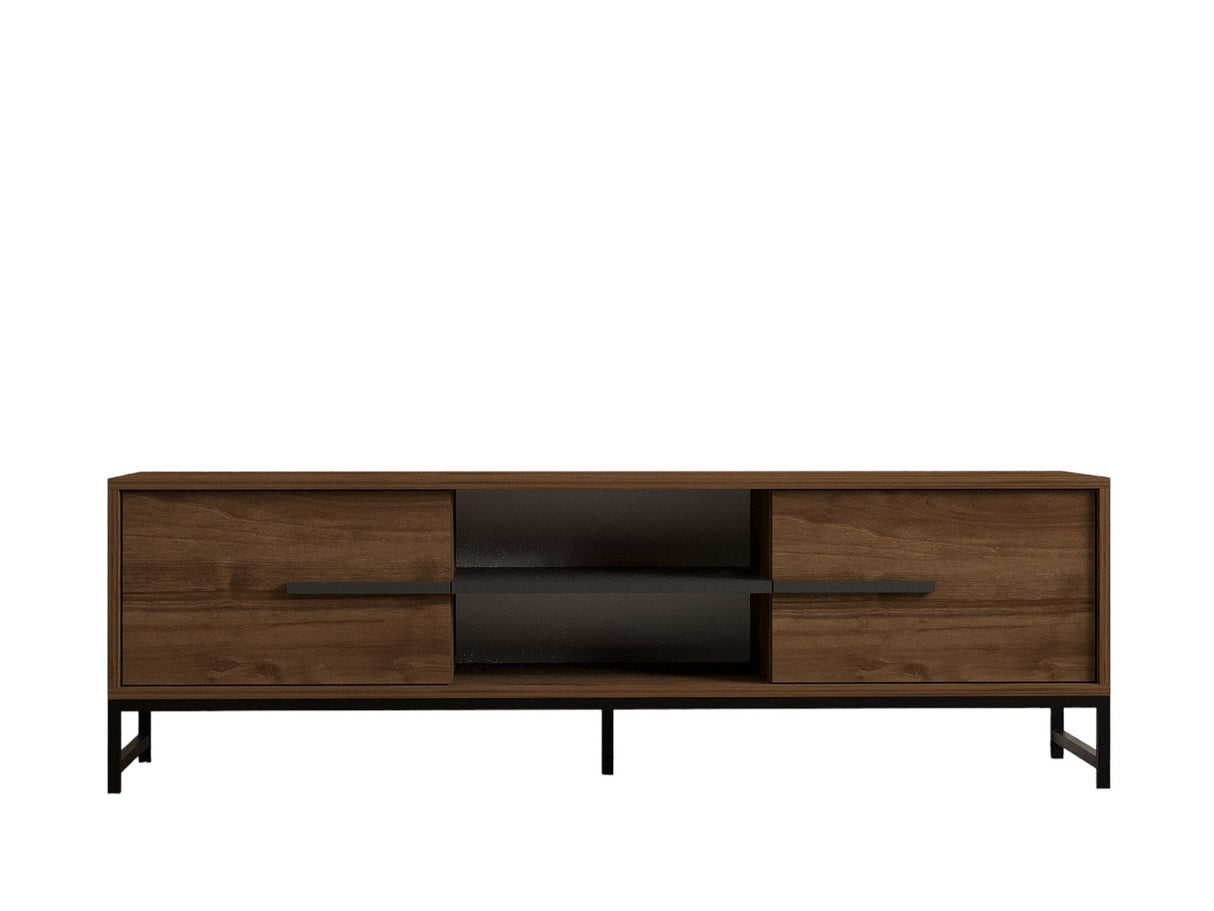 Comodă TV Mono, Diverse culori, 160x40x50 cm - Nuc | SKU: 835PUQ4495 | Comodă TV Mono, 160x40x50 cm, varianta Nuc, produs pentru amenajarea locuinței, disponibil online în România la CasaMob
