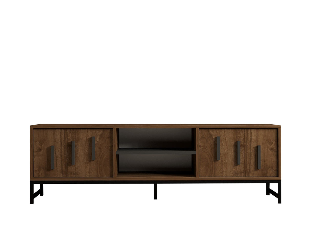 Comodă TV Shape, Diverse culori, 160x40x50 cm - Nuc | SKU: 835PUQ4498 | Comodă TV Shape, 160x40x50 cm, varianta Nuc, produs pentru amenajarea locuinței, disponibil online în România la CasaMob
