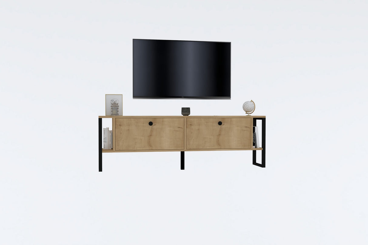 Comodă TV Ahu, Diverse culori, 160x25x50 cm - Sapphire | SKU: 835PUQ4504 | Comodă TV Ahu, 160x25x50 cm, varianta Sapphire, produs pentru amenajarea locuinței, disponibil online în România la CasaMob