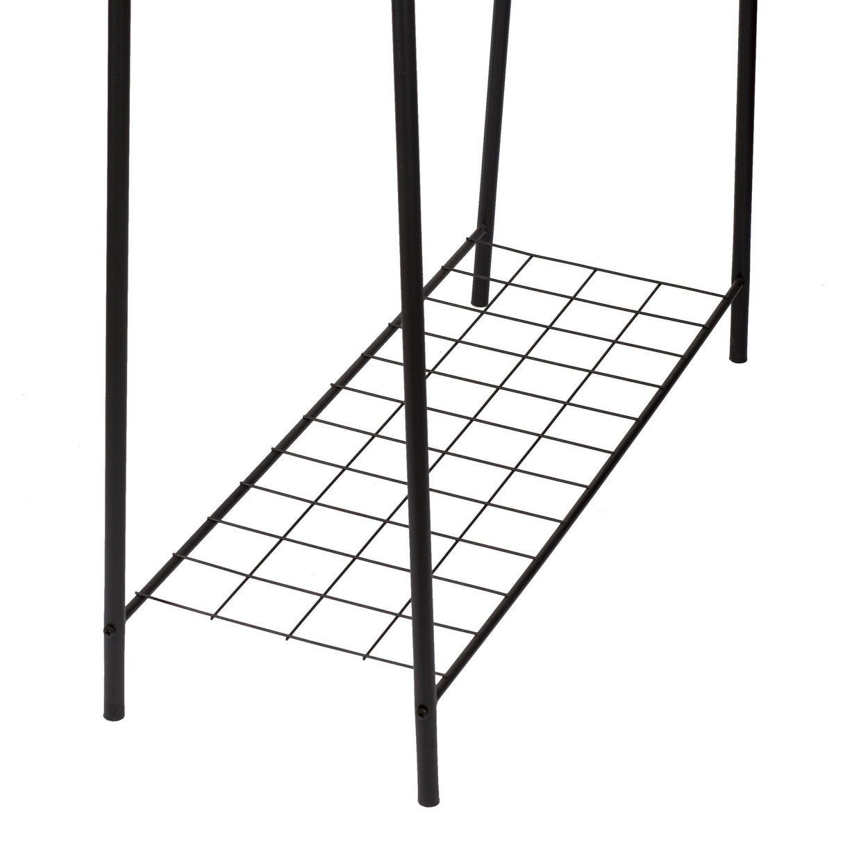 Cuier Riley, Negru, Ø19x89 cm
