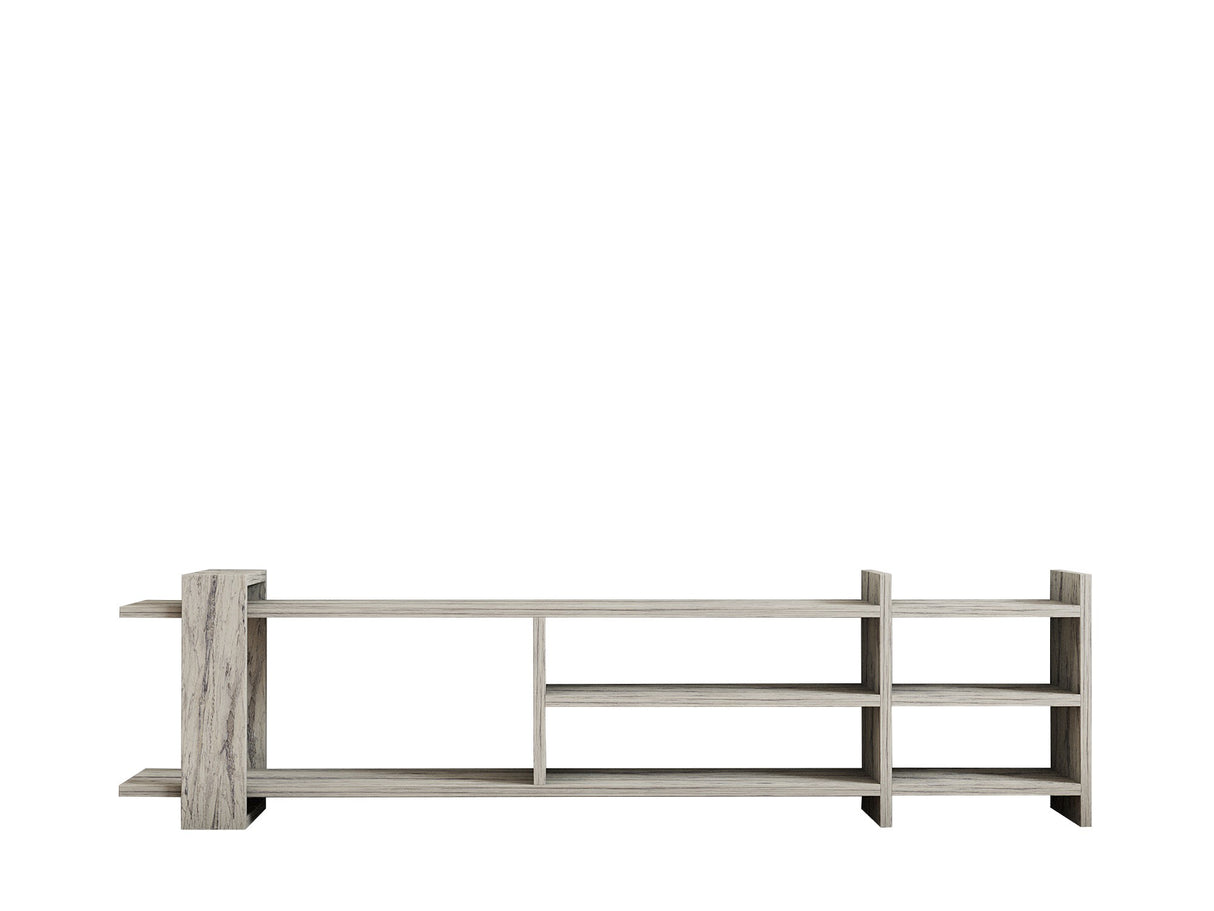 Comodă TV Zeyna - Fressia, Marble, Freesia marble, 156x30x40 cm