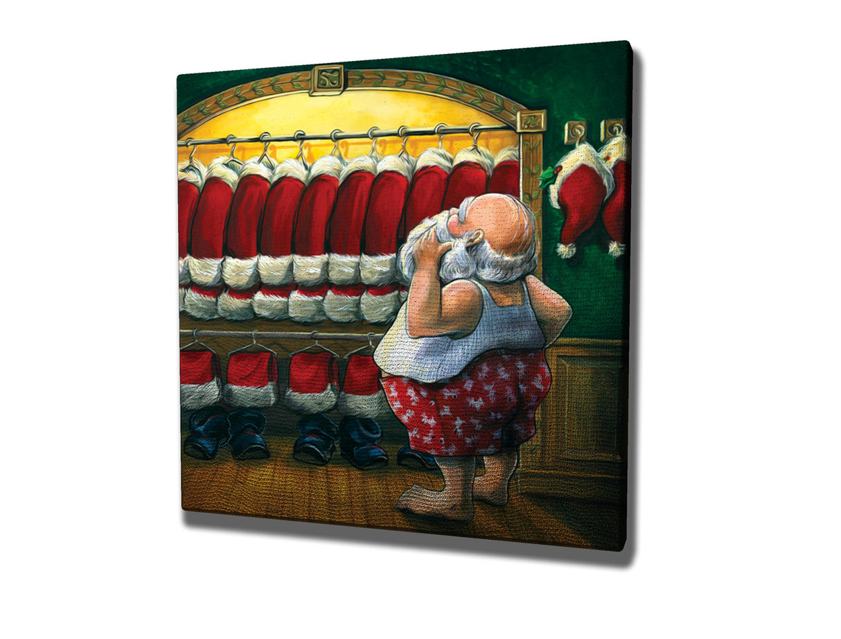 Tablou canvas KC193, Multicolor, 45x45x3 cm