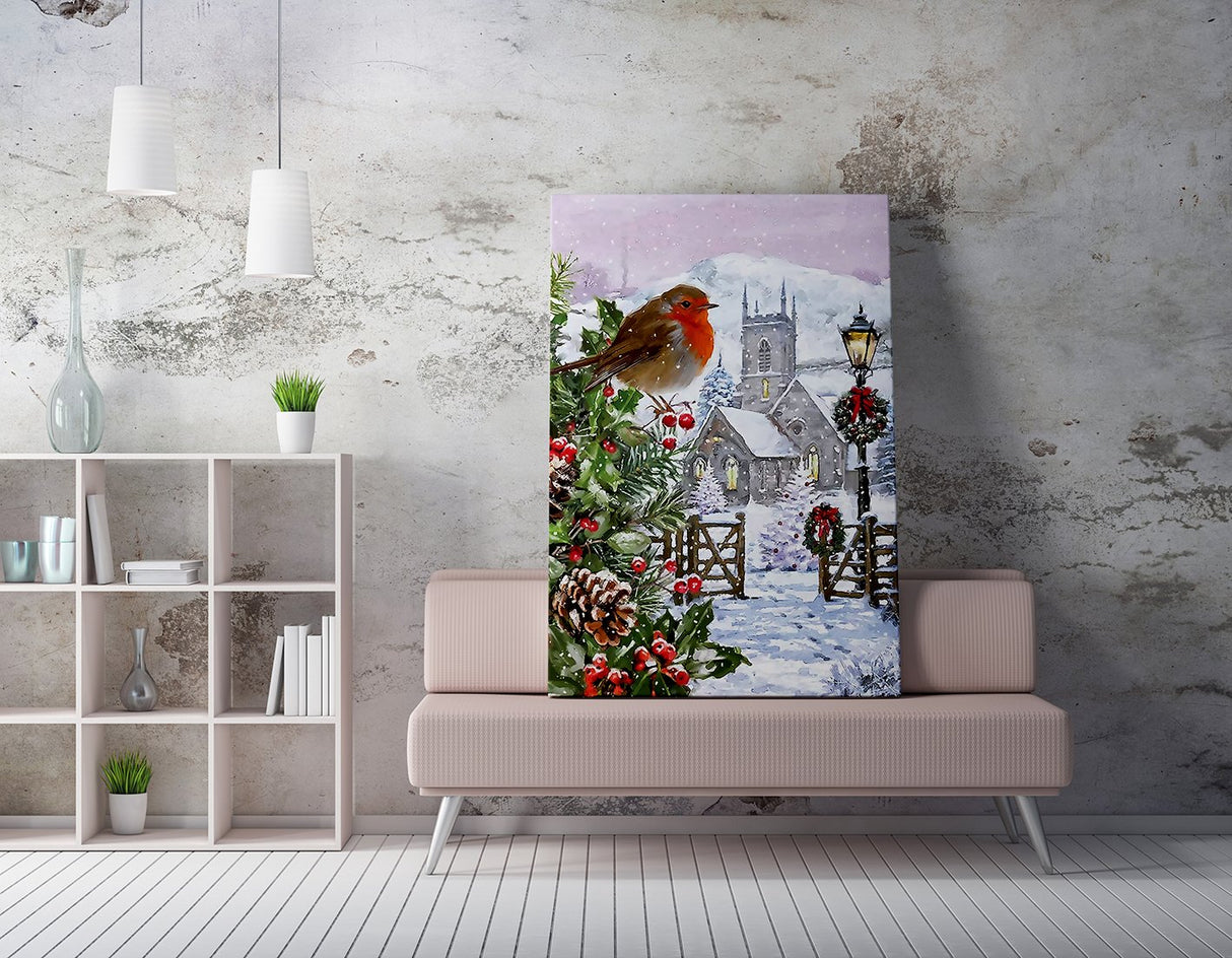 Tablou canvas WY261 - 50 x 70, Multicolor, 50x70x3 cm