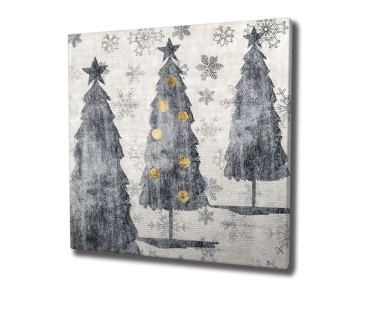 Tablou canvas KC448, Multicolor, 45x45x3 cm