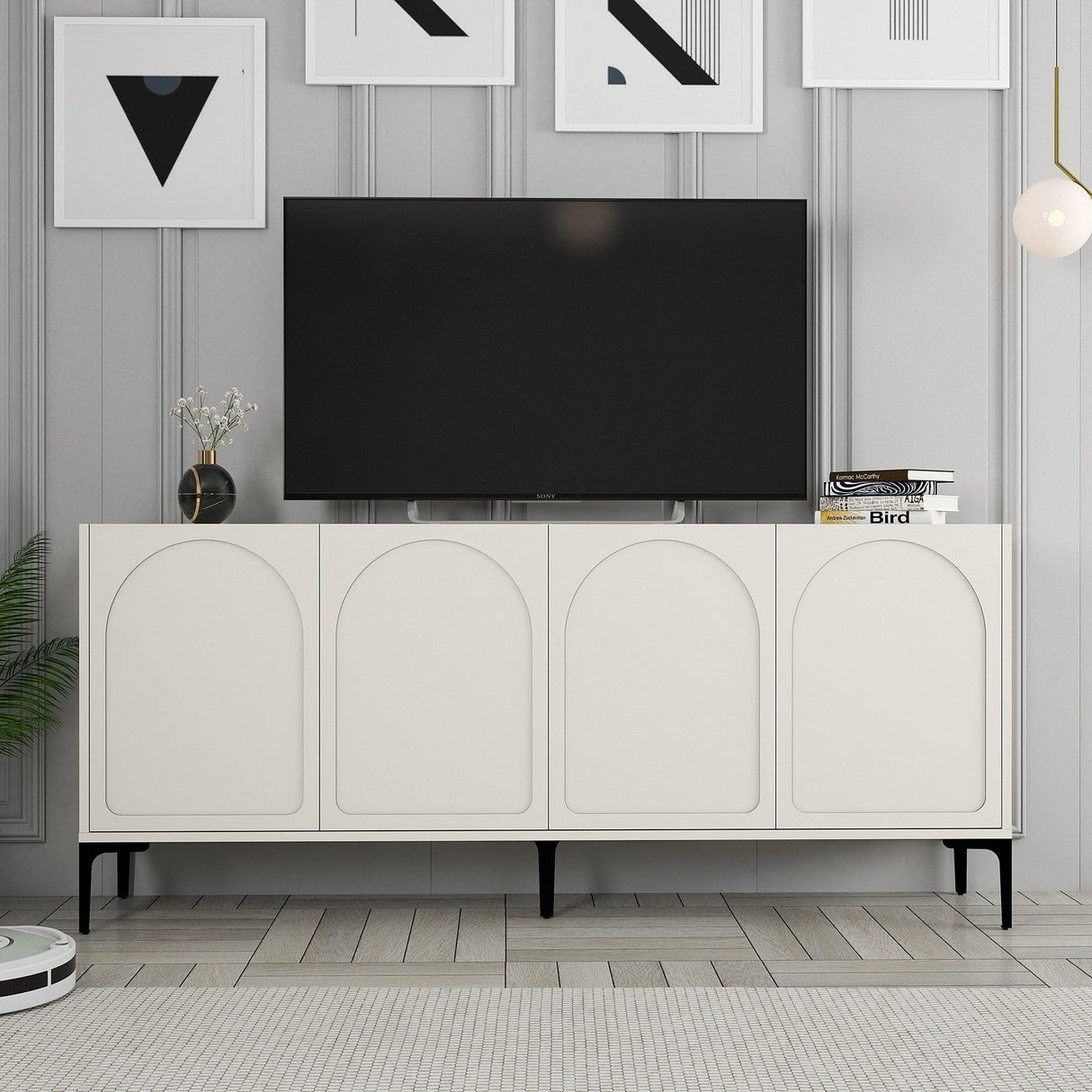 Mobilier Lyon 79 180x35 - Cream Black, SKU 845HCT5530