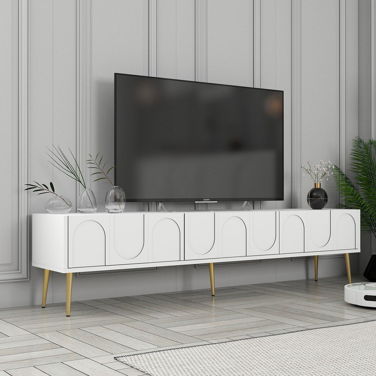 Mobilier Lyon 43 180x35 - White Gold, SKU 845HCT5589