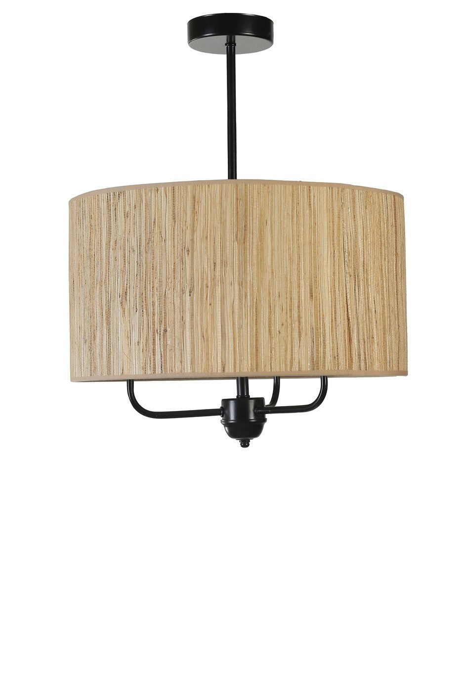 Lustră 8861-2, Stejar - Negru, Ø45x70 cm