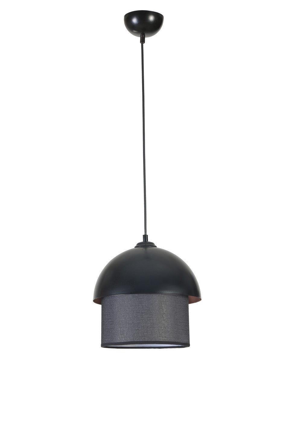 Lustră 8801-1, Negru, Ø25x70 cm