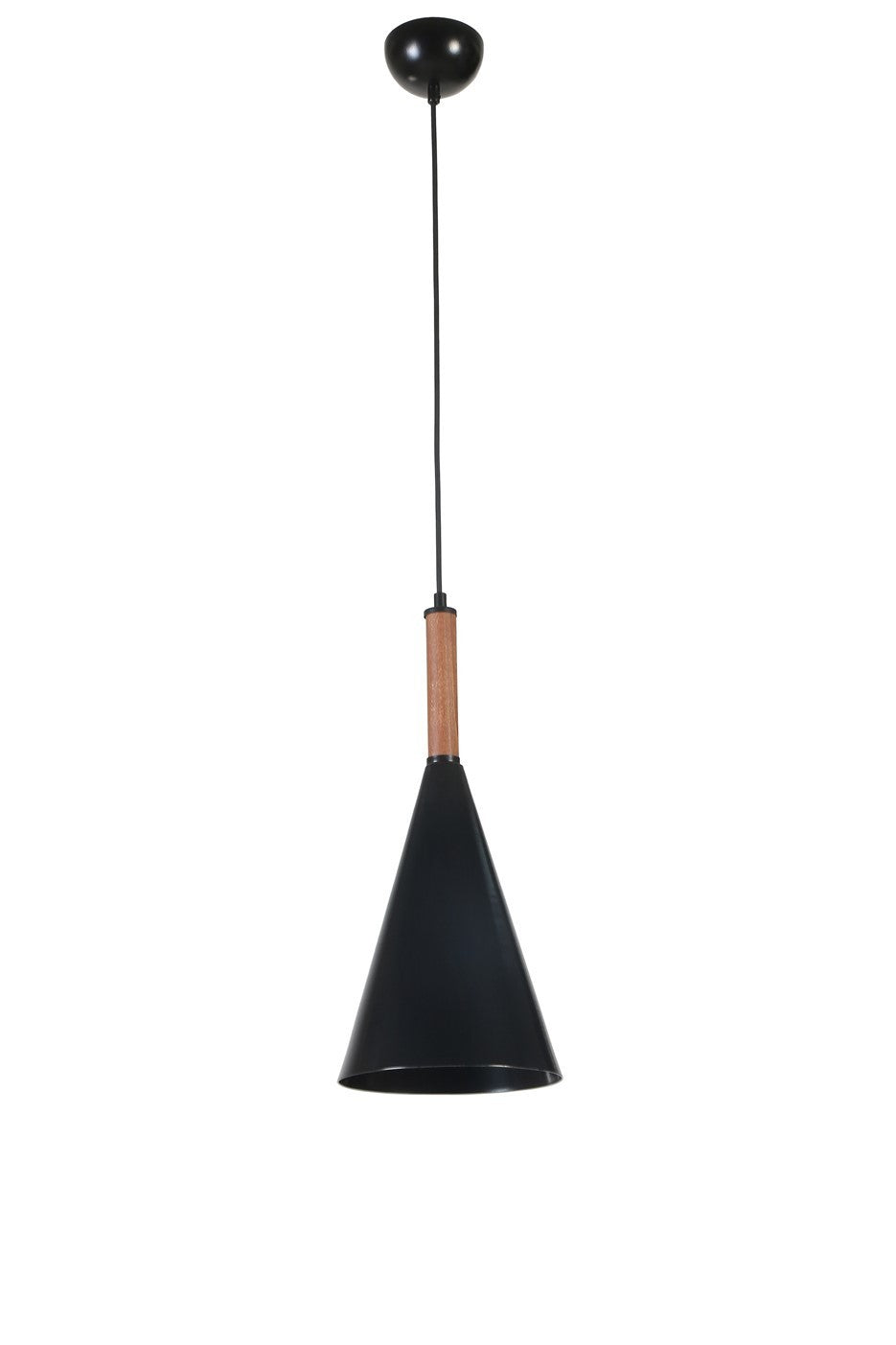 Lustră 8800-1, Negru, Ø20x70 cm