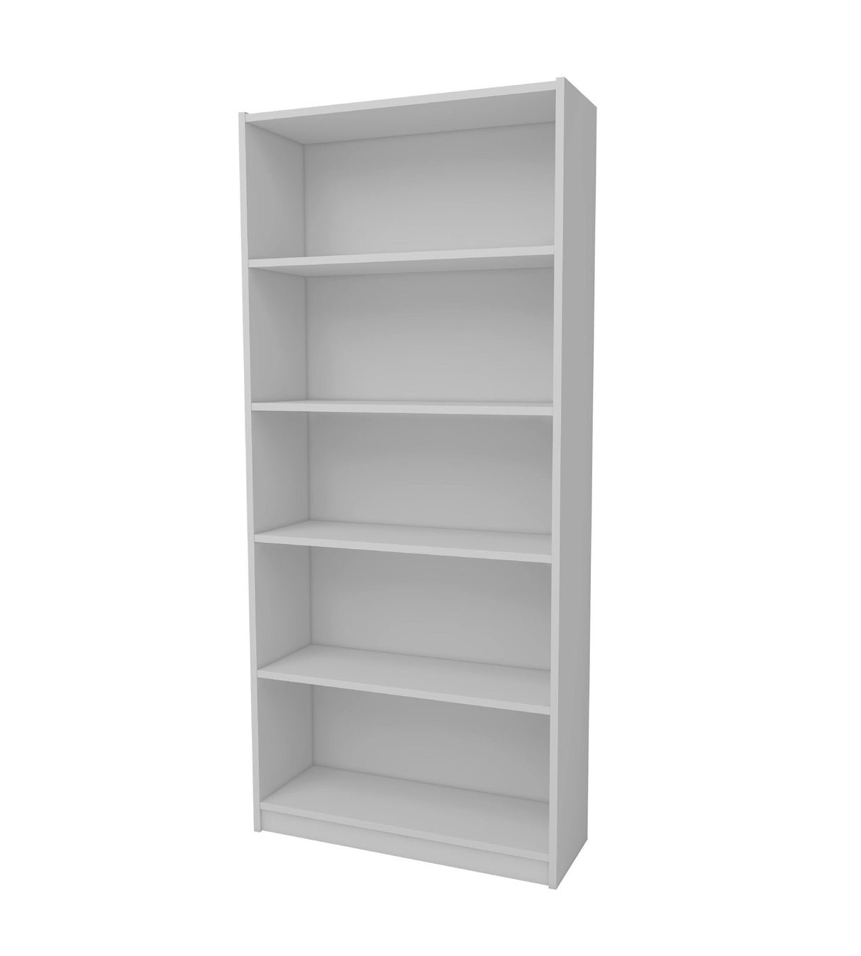 Bibliotecă Manolya, Diverse culori, 80x28x180 cm - Alb | SKU: 854KLN4713 | Bibliotecă Manolya, 80x28x180 cm, varianta Alb, produs pentru amenajarea locuinței, disponibil online în România la CasaMob