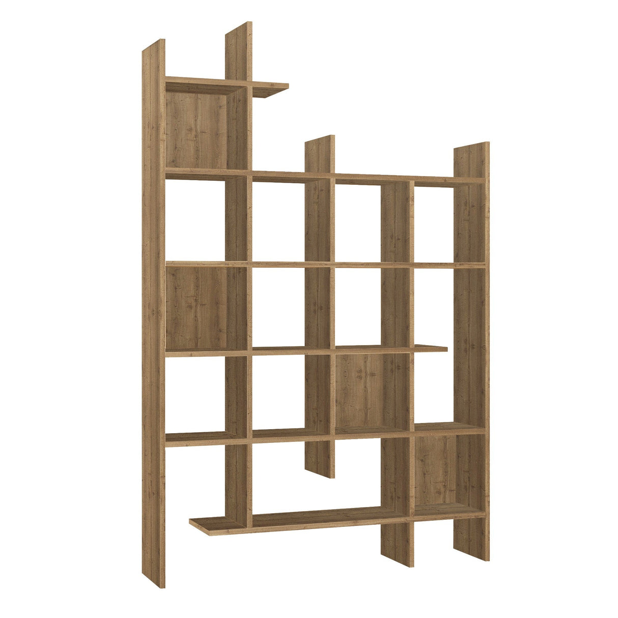Bibliotecă Manco, Diverse culori, 122x26x188 cm - Hitit | SKU: 855DTE3697 | Bibliotecă Manco, 122x26x188 cm, varianta Hitit, produs pentru amenajarea locuinței, disponibil online în România la CasaMob