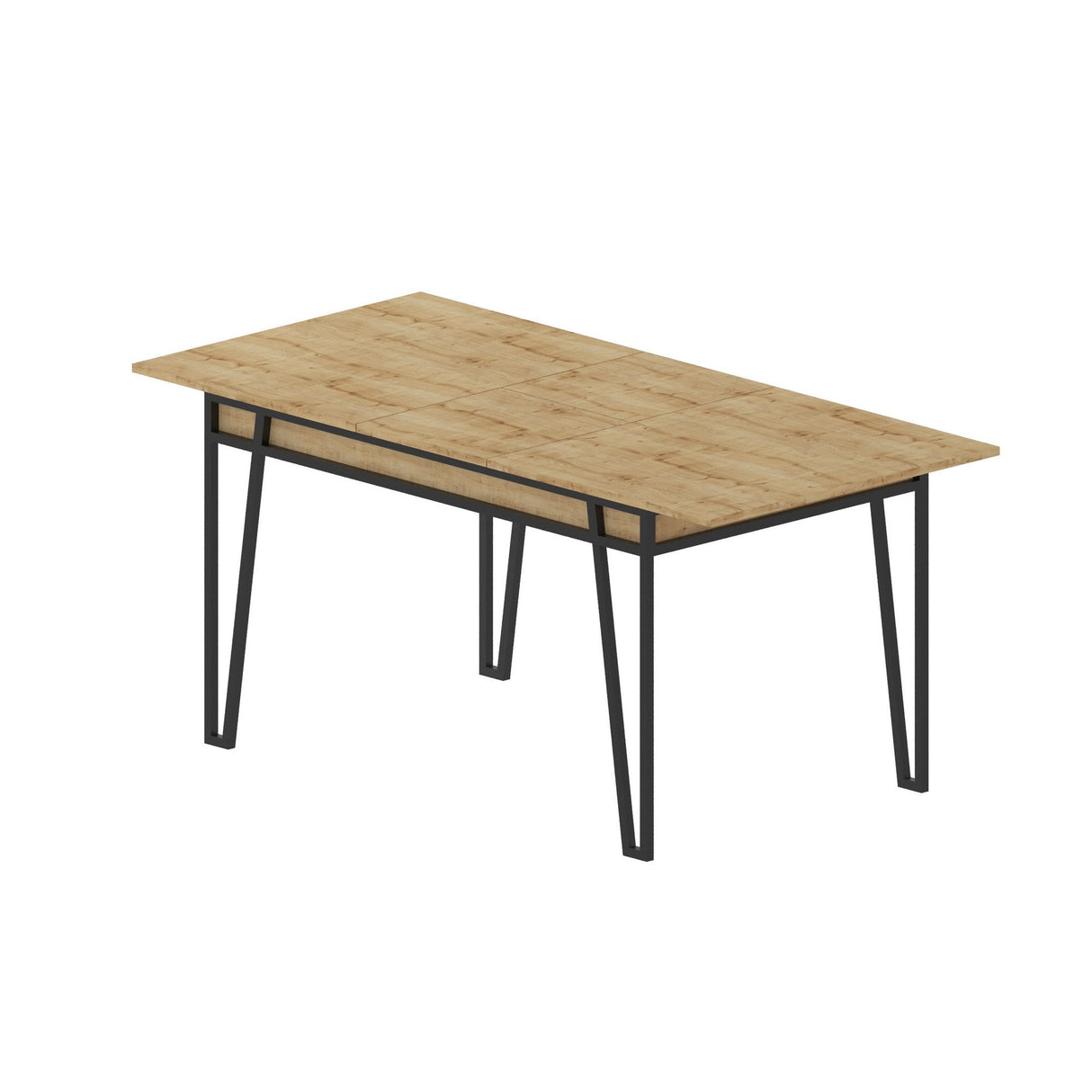 Masă dining extensibilă Pal, Diverse culori, 132x80x76 cm - Stejar | SKU: 855DTE4604 | Masă dining extensibilă Pal, 132x80x76 cm, varianta Stejar, produs pentru amenajarea locuinței, disponibil online în România la CasaMob