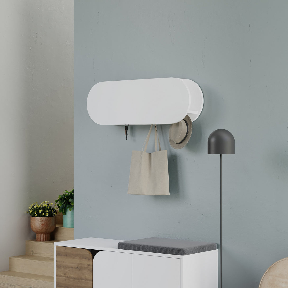 Cuier Kroma, Diverse culori, 84x16x29 cm - Cuier Kroma, Diverse culori, 84x16x29 cm, SKU 855DTE5155, imagine 16