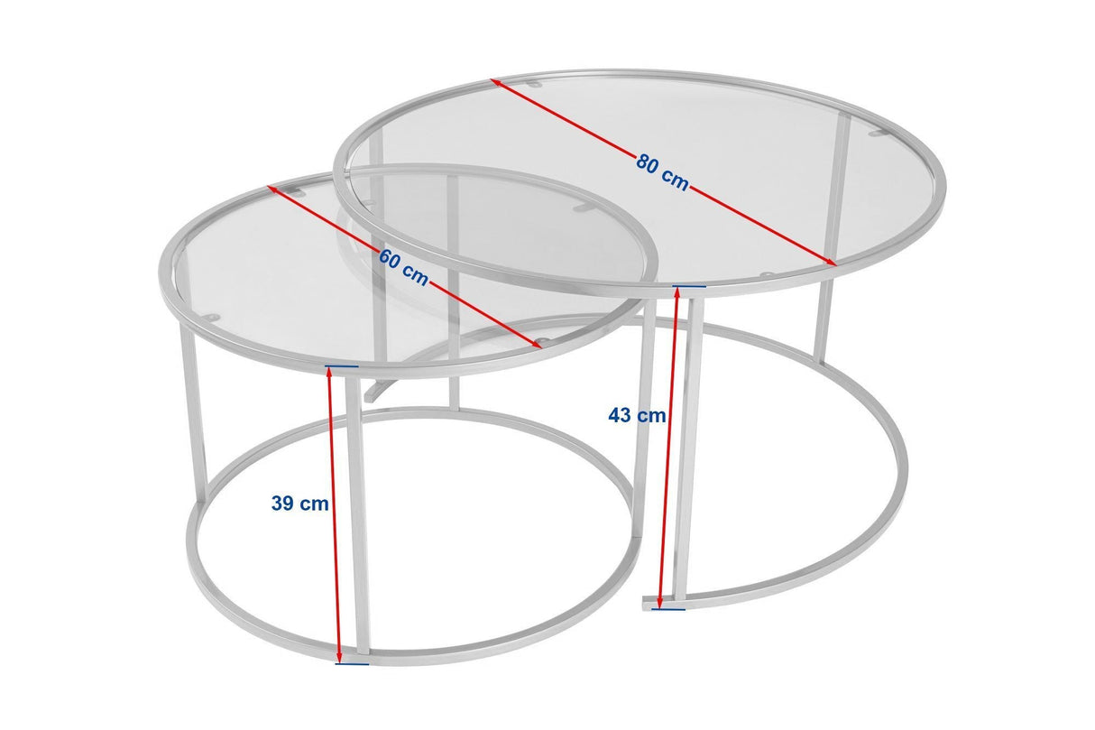 Măsuță de cafea Aurum - 80, 60, Diverse culori, 60x60x39 cm - Negru - Transparent | SKU: 857NRD1109 | Măsuță de cafea Aurum - 80, 60, 60x60x39 cm, varianta Negru - Transparent, produs pentru amenajarea locuinței, disponibil online în România la CasaMob